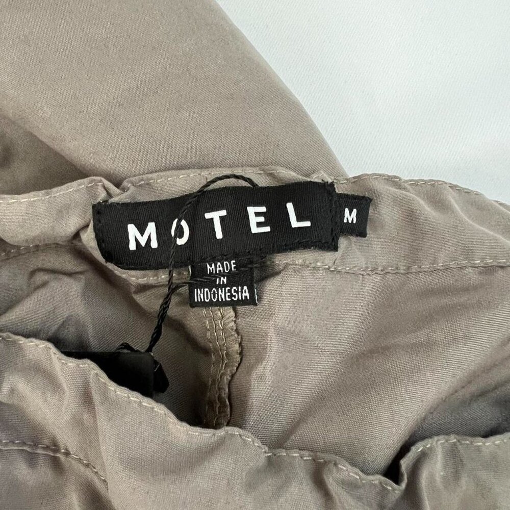 Motel Rocks Grey Cargo PantS - Size Medium - Picture 3 of 3